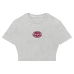 Women's Slim Ribbed Crop T-Shirt