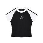 Offshore Essentials Women Contrast Stripes T-Shirt