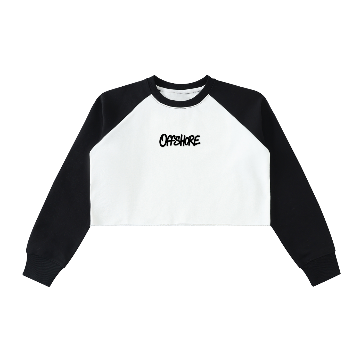 Offshore Rules Crop Sweatshirt
