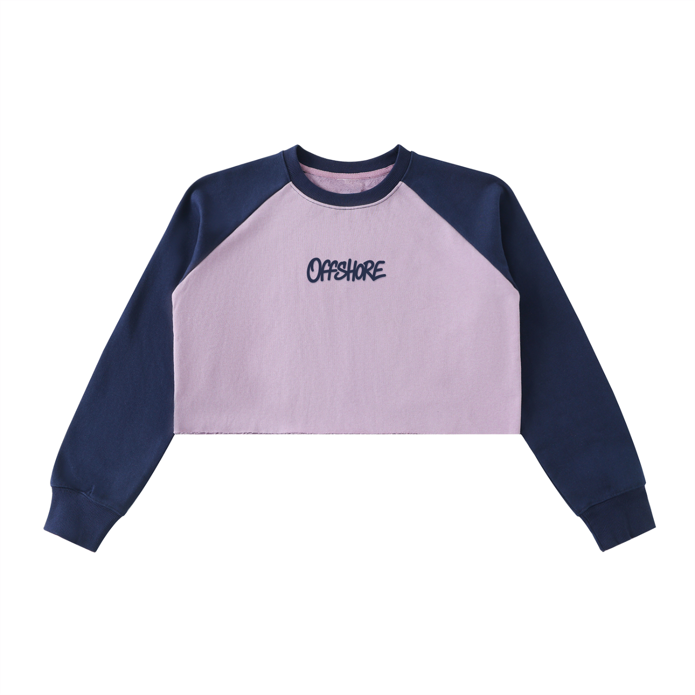 Offshore Rules Crop Sweatshirt