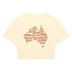 Women's Slim Ribbed Crop T-Shirt