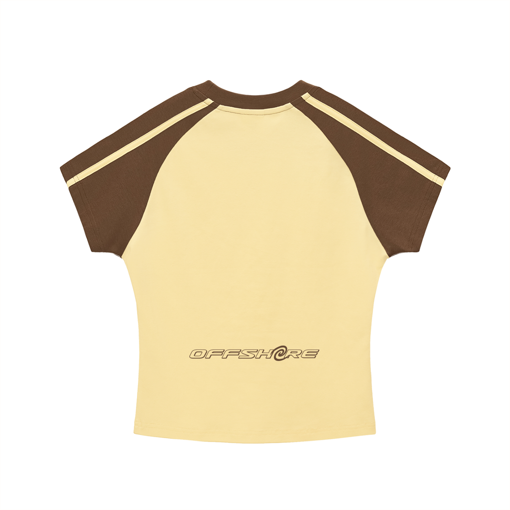 Offshore Essentials Women Contrast Stripes T-Shirt