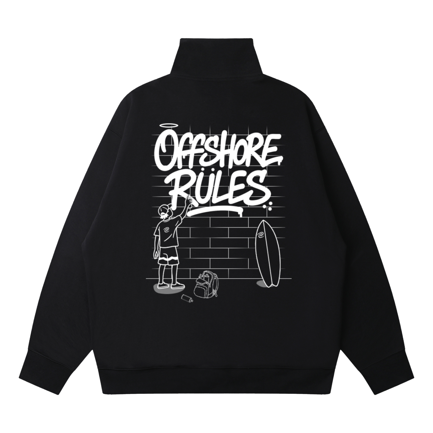 Offshore Rules Quarter-Zip Sweatshirt