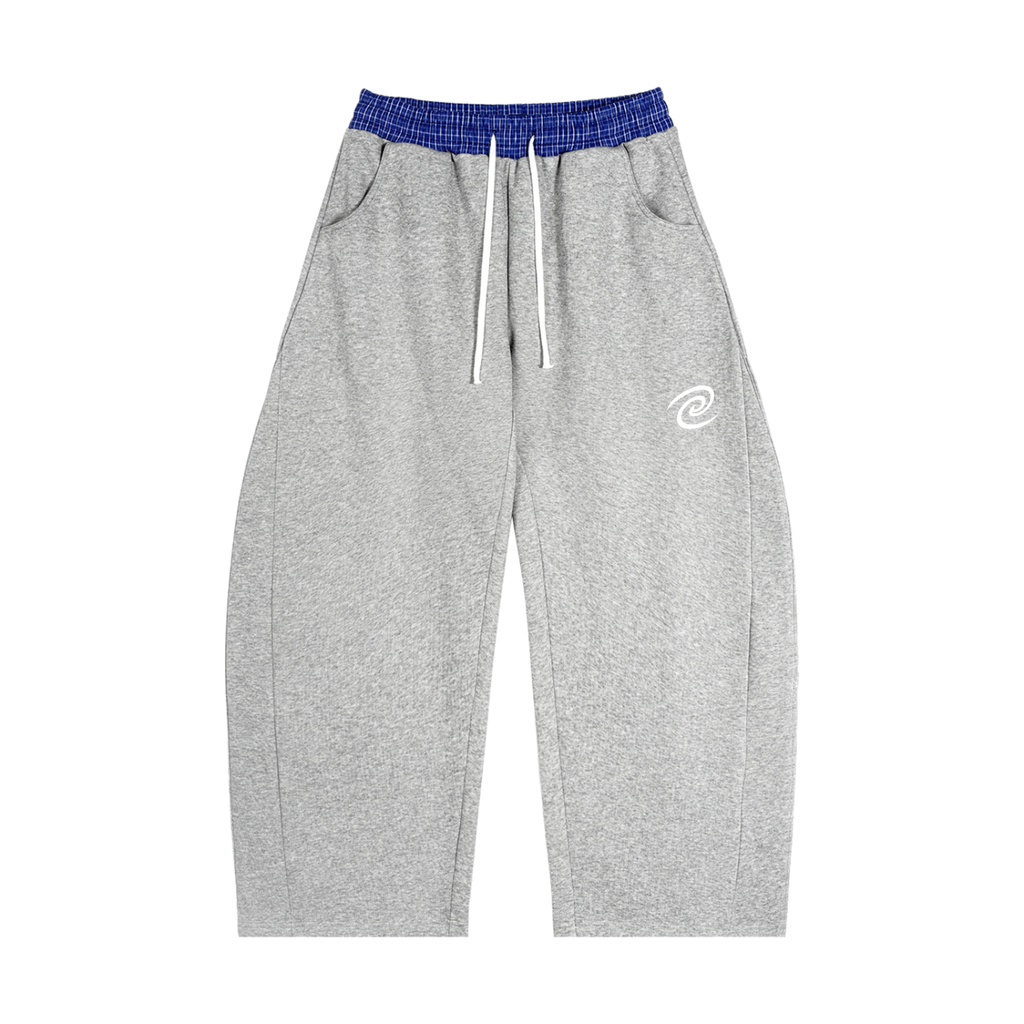 Offshore Essentials Plaid Waistband Barrel Sweatpants