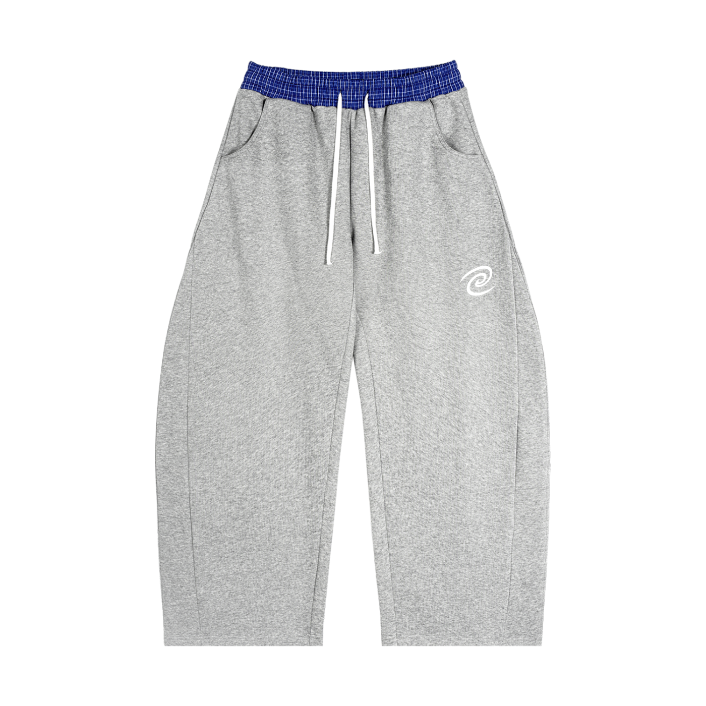 Offshore Essentials Plaid Waistband Barrel Sweatpants