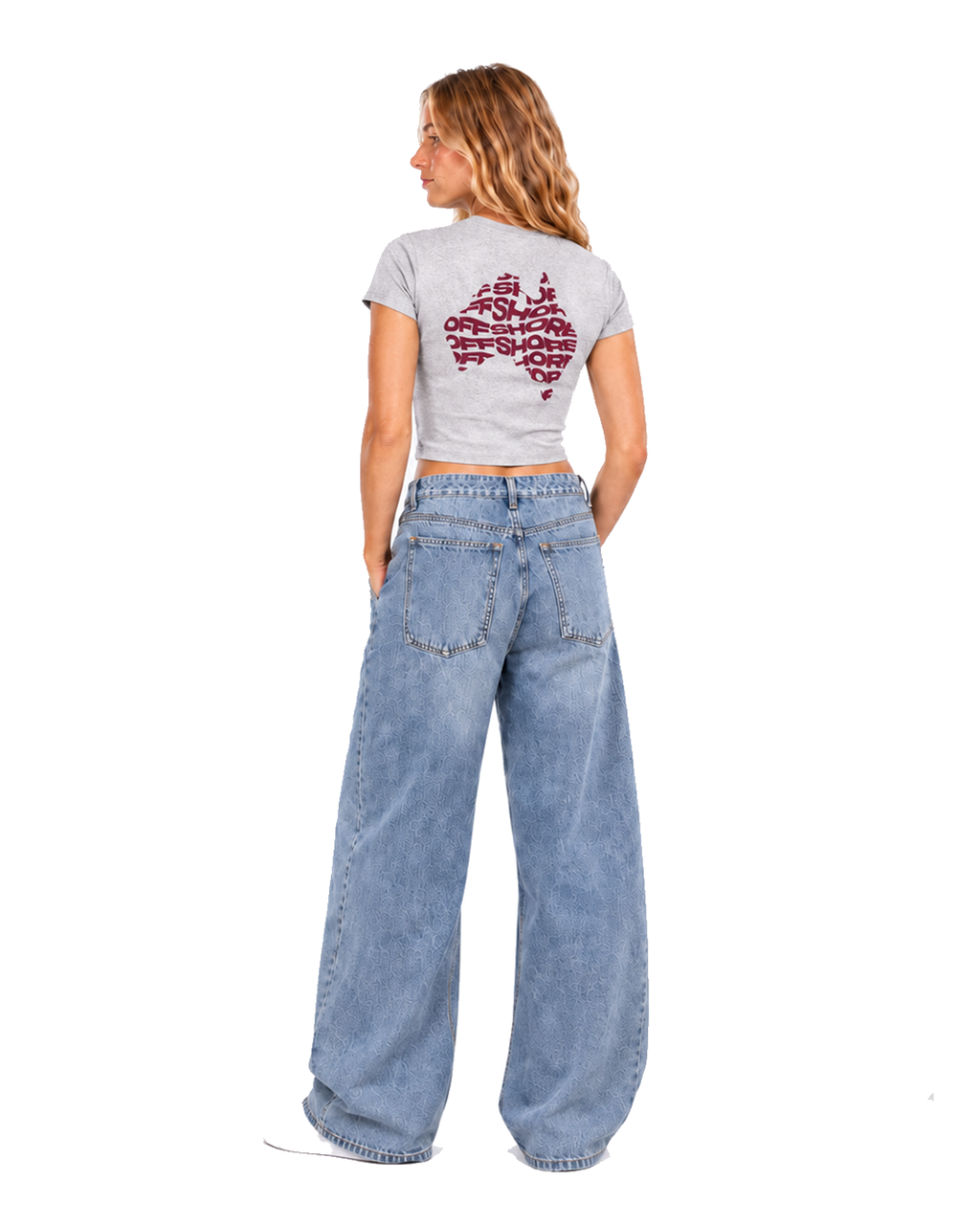 AUS Crop Tee