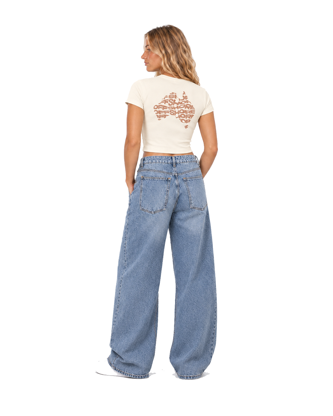 AUS Crop Tee