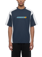 Unisex Color Block Loose T-Shirt