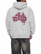 Curved Panel Raglan Hoodie