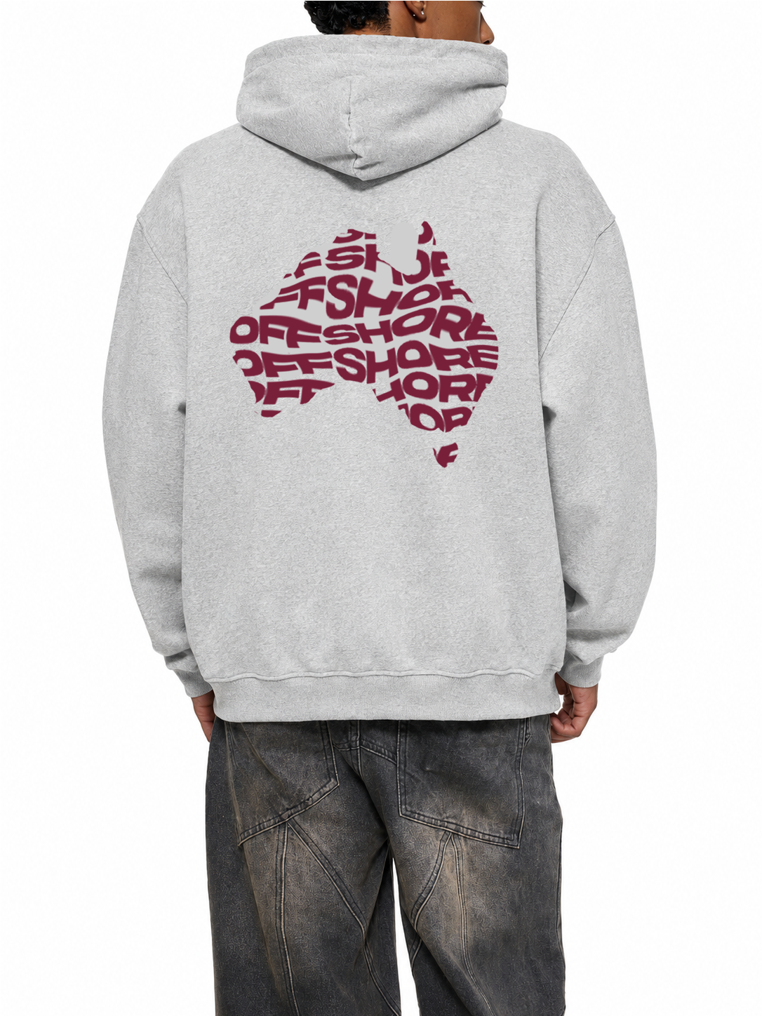 Curved Panel Raglan Hoodie