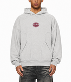Curved Panel Raglan Hoodie