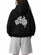 Curved Panel Raglan Hoodie