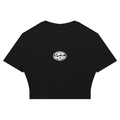 Women's Slim Ribbed Crop T-Shirt