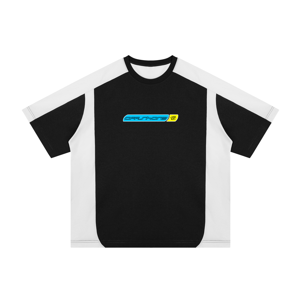 Unisex Color Block Loose T-Shirt