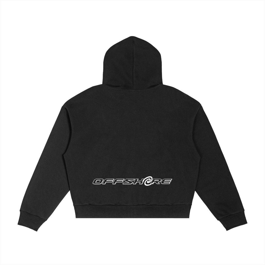 Offshore Essentials Contrast Zip Hoodie
