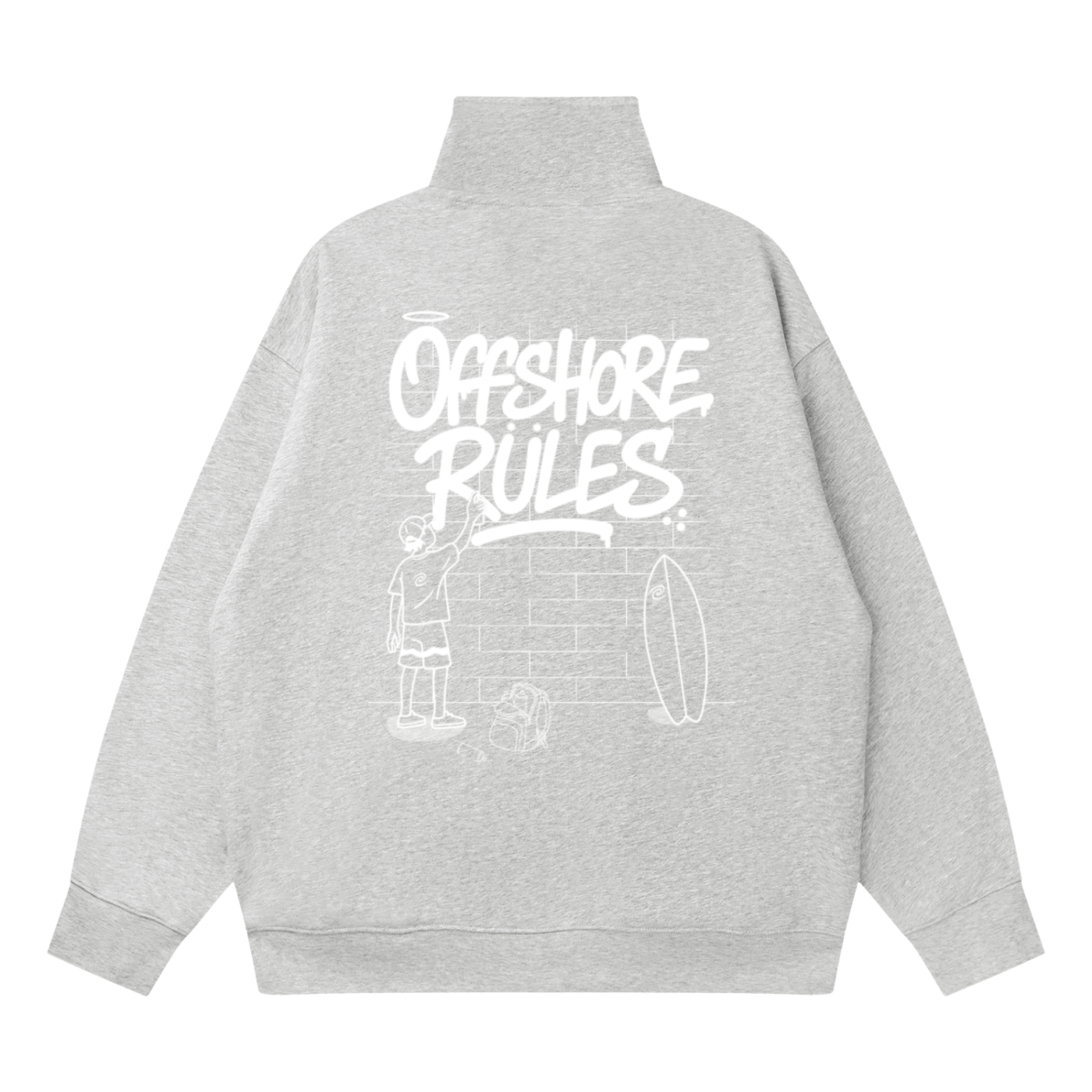 Offshore Rules Quarter-Zip Sweatshirt