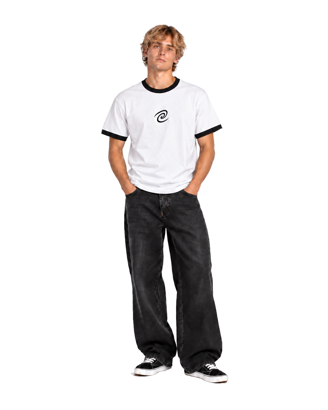 Edge Ribbed Essential Tee