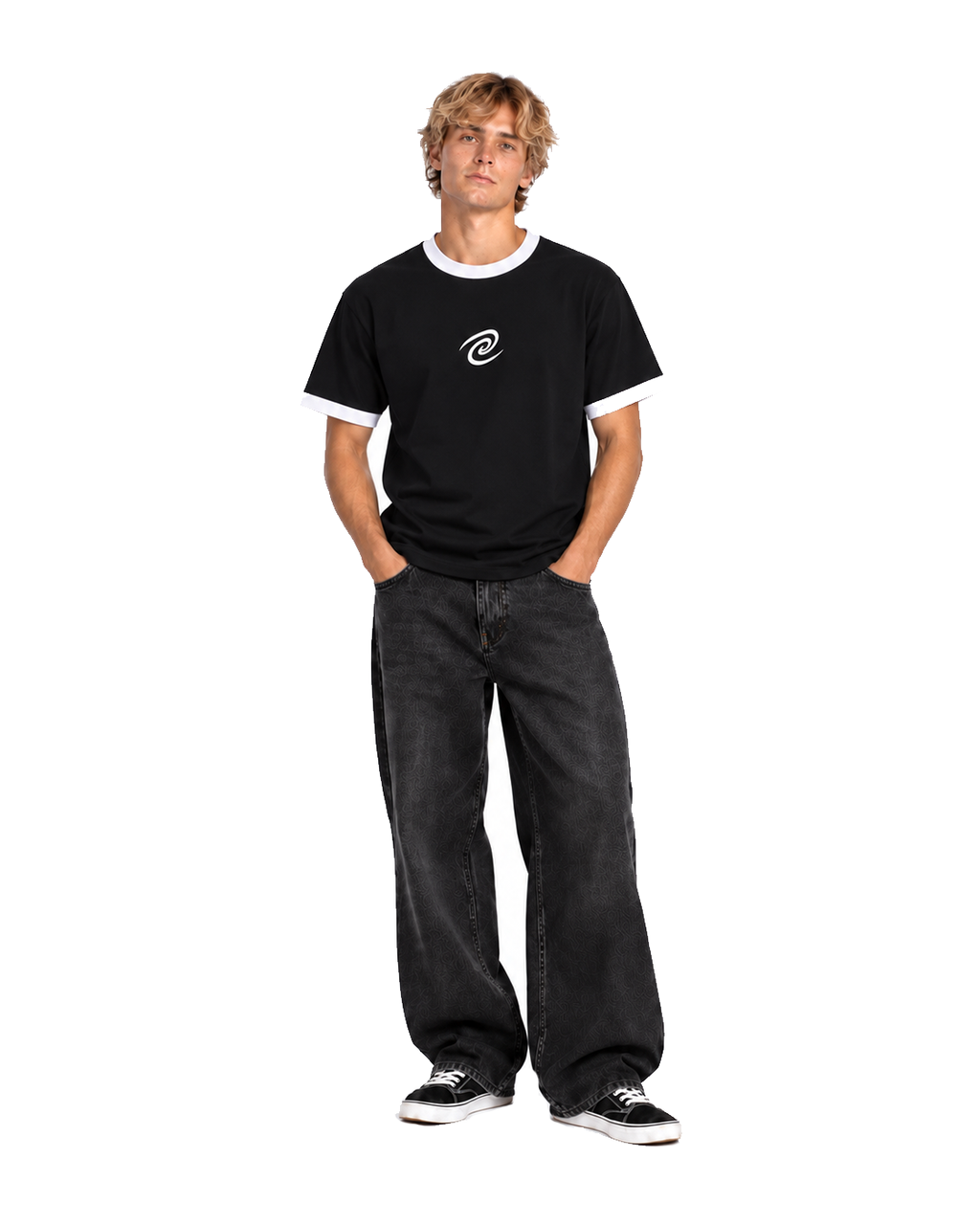 Edge Ribbed Essential Tee