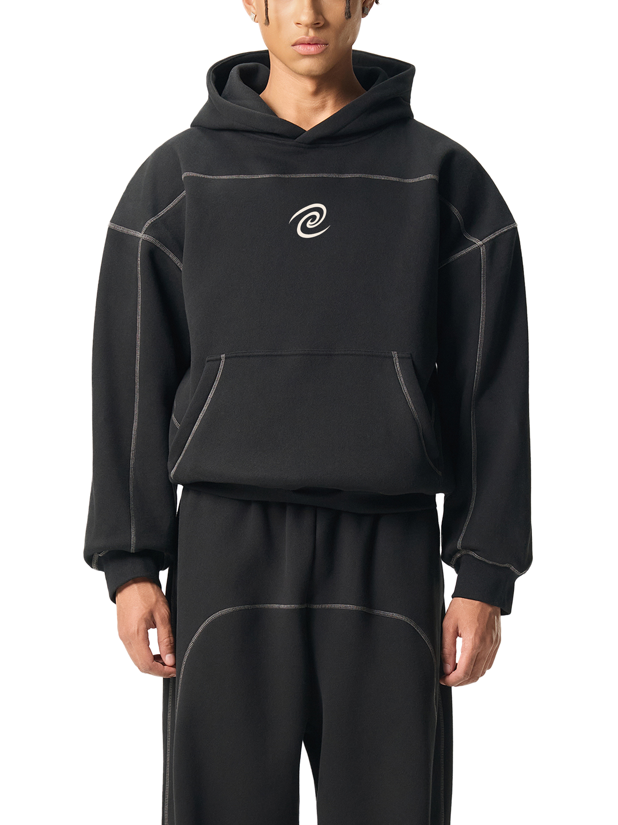 Offshor Essentials Contrast-Stitched Hoodie